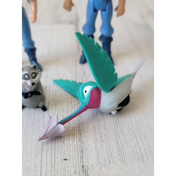 Pocahontas Captain John Smith Miko flit toy figure Disney playset - Picture 6 of 10